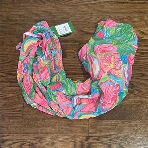 Lily Pulitzer Floral Multicolor Scarf